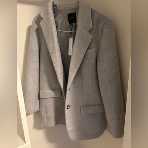 Charcoal Gray Blazer by Dynamite (size s)